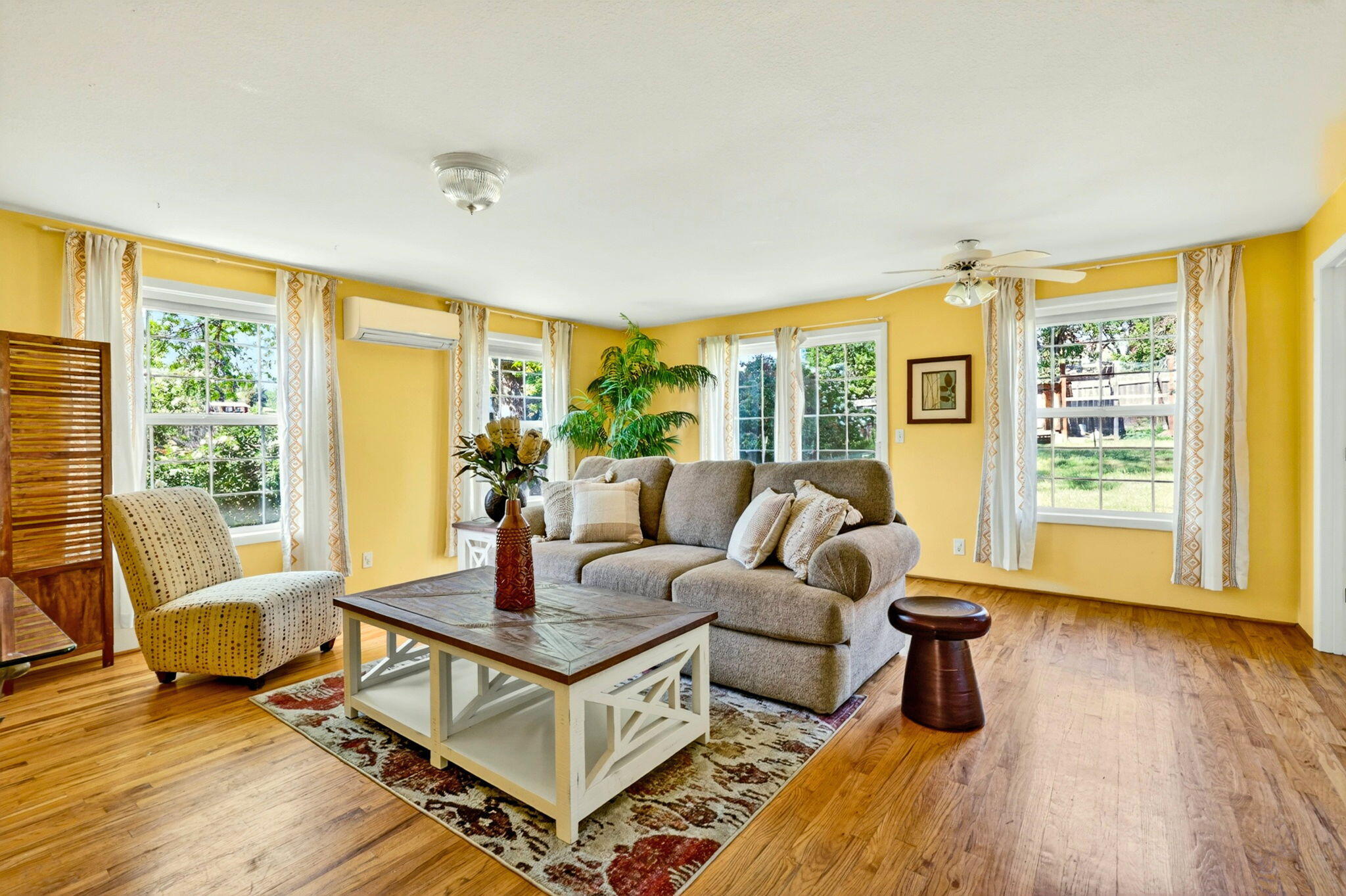 51 Sterling Creek Road Jacksonville, OR 97530 - Photo 34 of 54 a living room with furniture and a wooden floor