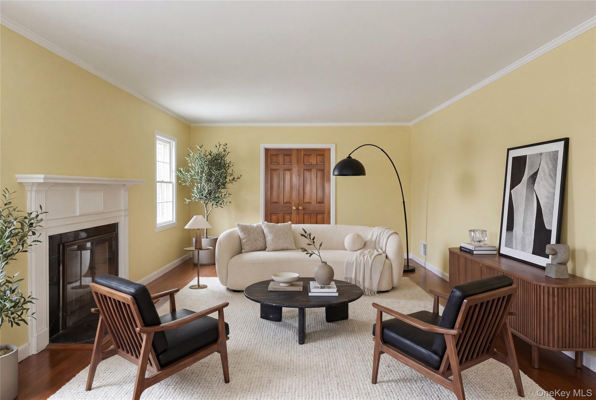 25 Brookfield Road Mount Vernon, NY 10552 - Photo 2 of 28 Virtually Staged Living Room