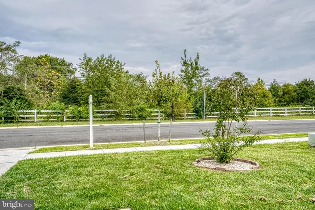 a view of a swimming pool with a yard