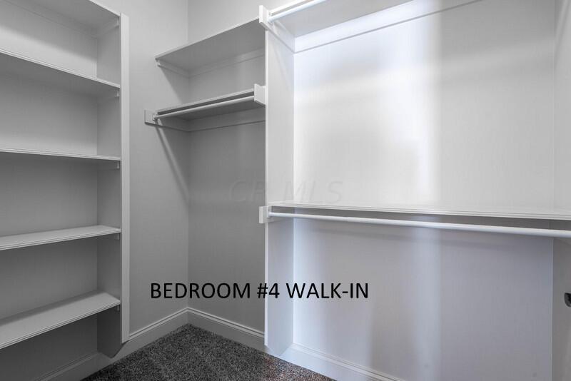 4459 Green Cook Road Johnstown, OH 43031 - Photo 67 of 103 BEDROOM #4 GENEROUS WALK-IN CLOSET WITH BUILT-IN ORGANIZERS
