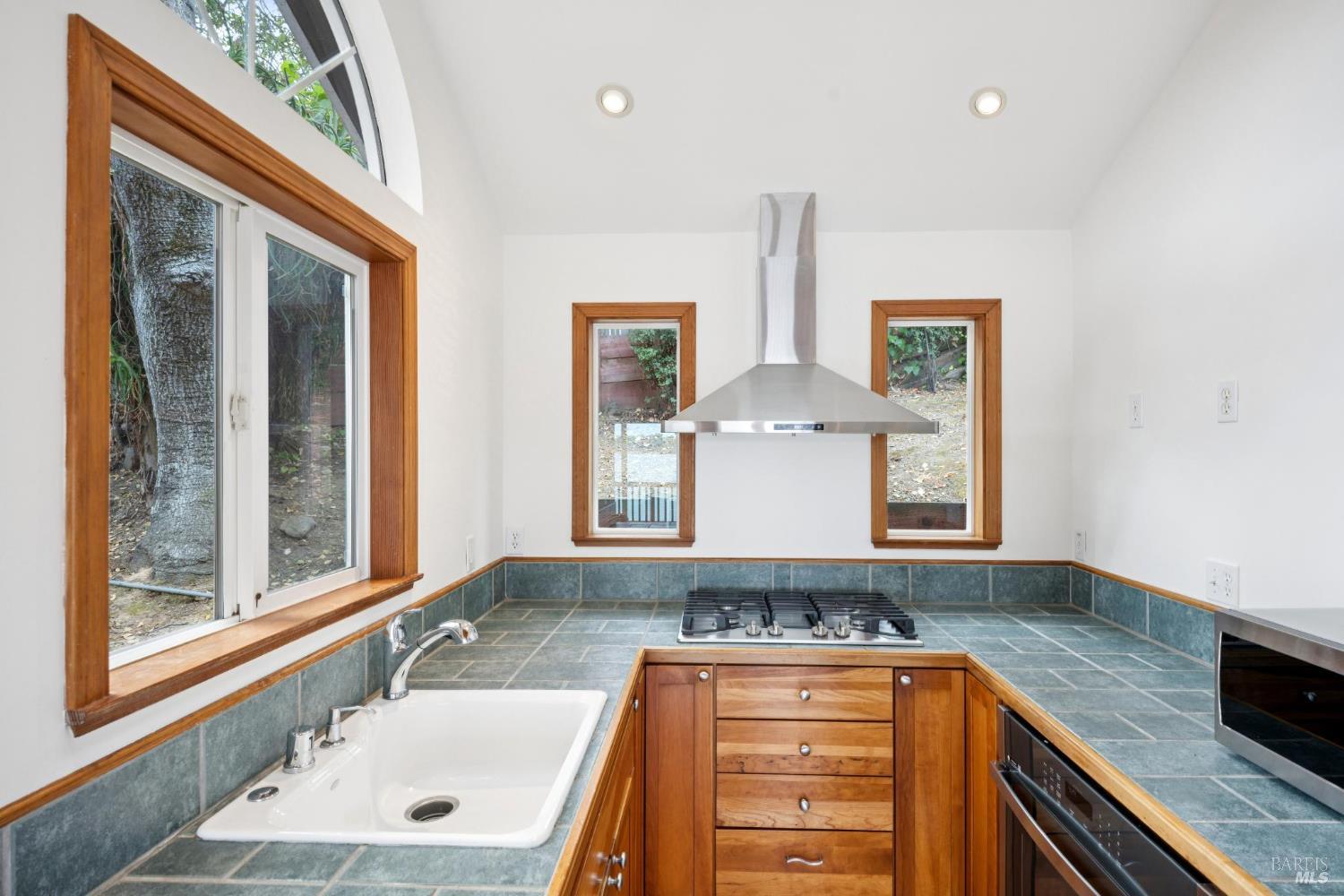 177 Oak Drive San Rafael, CA 94901 - Photo 12 of 27 a bathroom with a tub sink and mirror