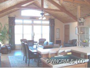 901 Hawk Ridge Drive Mill Spring, NC 28756 - Photo 3 of 12 a view of a dining room with furniture window and outside view
