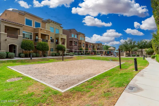 a view of outdoor space with seating