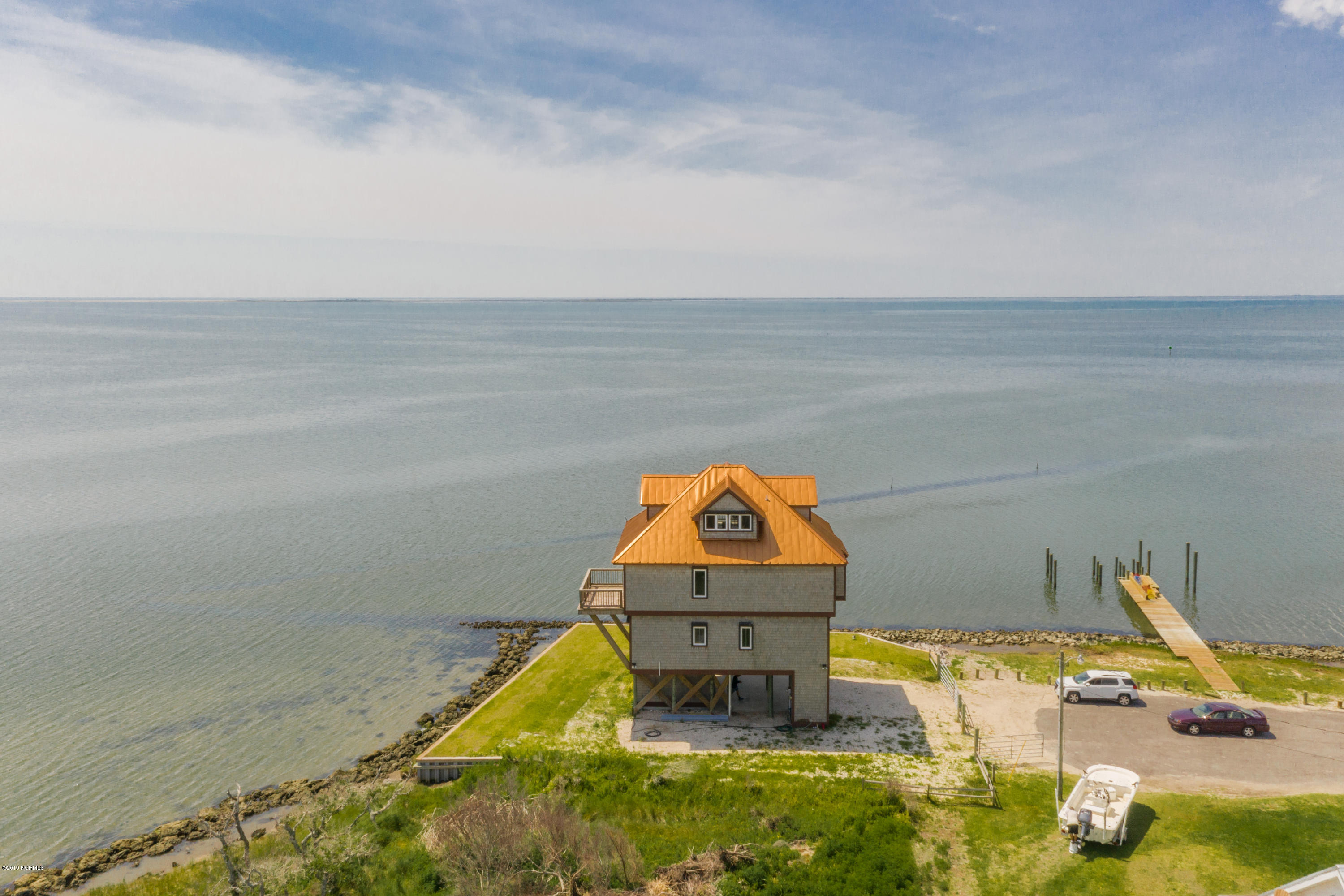 616 Nelson Neck Road Sealevel, NC 28577 - Photo 37 of 41 Aerial View
