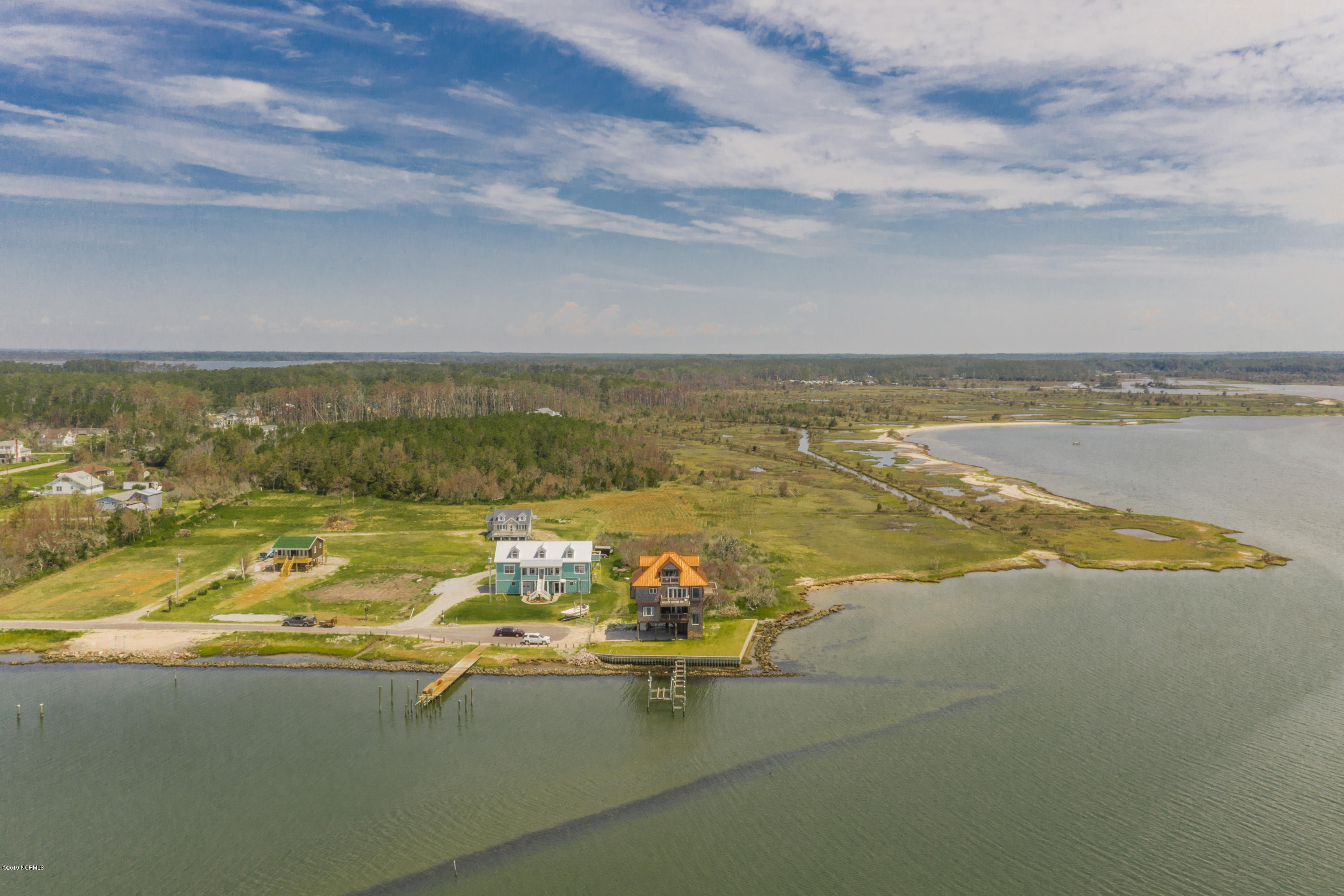 616 Nelson Neck Road Sealevel, NC 28577 - Photo 41 of 41 Aerial View