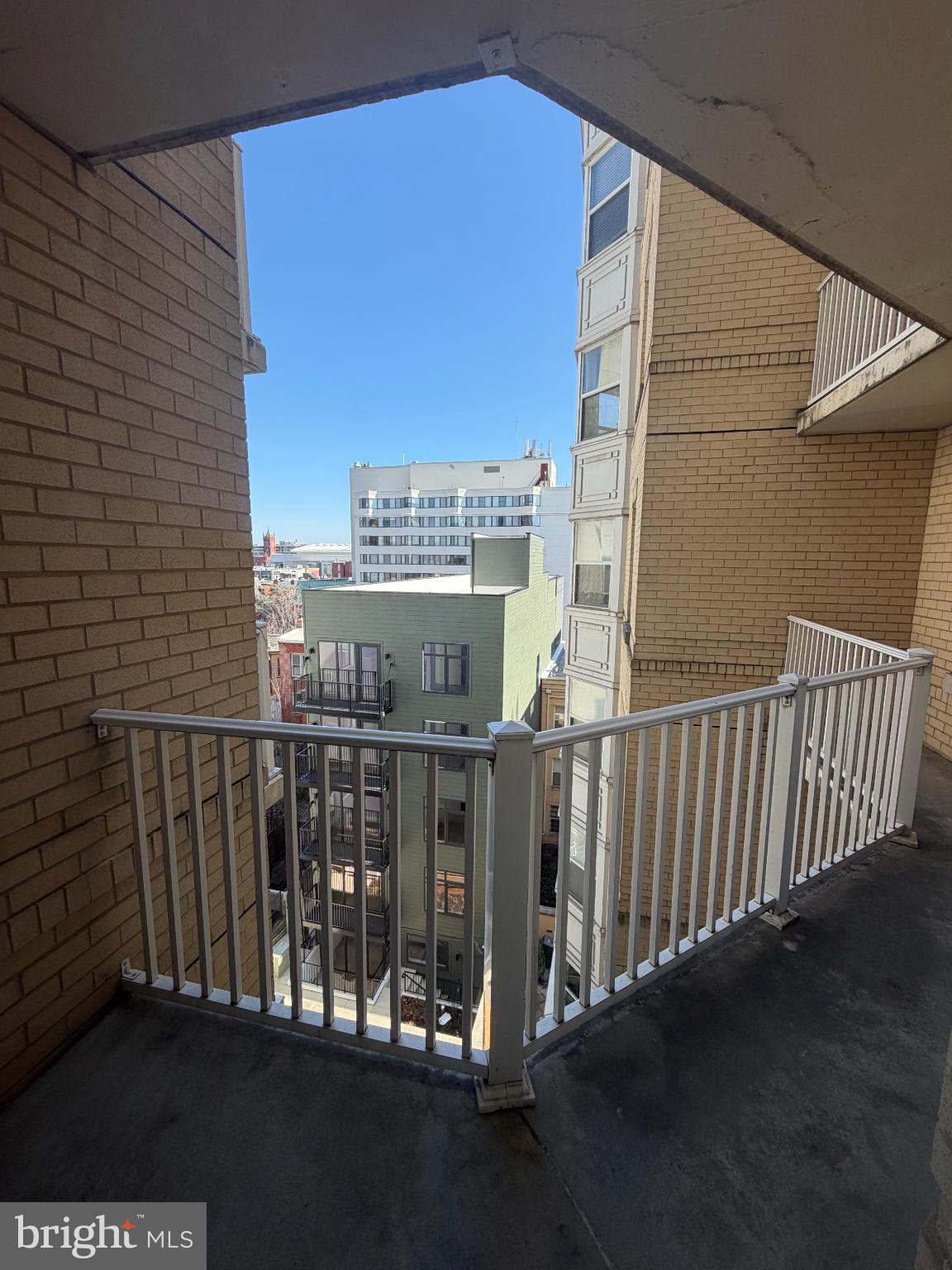 1111 11th Street Northwest, Unit 608 Washington, DC 20001 - Photo 18 of 29 a view of a balcony with city view