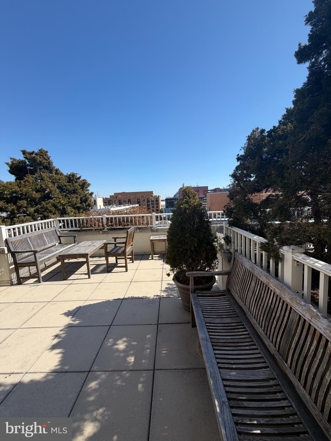 1111 11th Street Northwest, Unit 608 Washington, DC 20001 - Photo 26 of 29 a view of balcony and patio