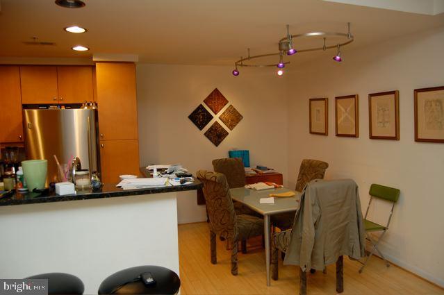 1111 11th Street Northwest, Unit 608 Washington, DC 20001 - Photo 5 of 15 Modern kitchen with artistic flair.