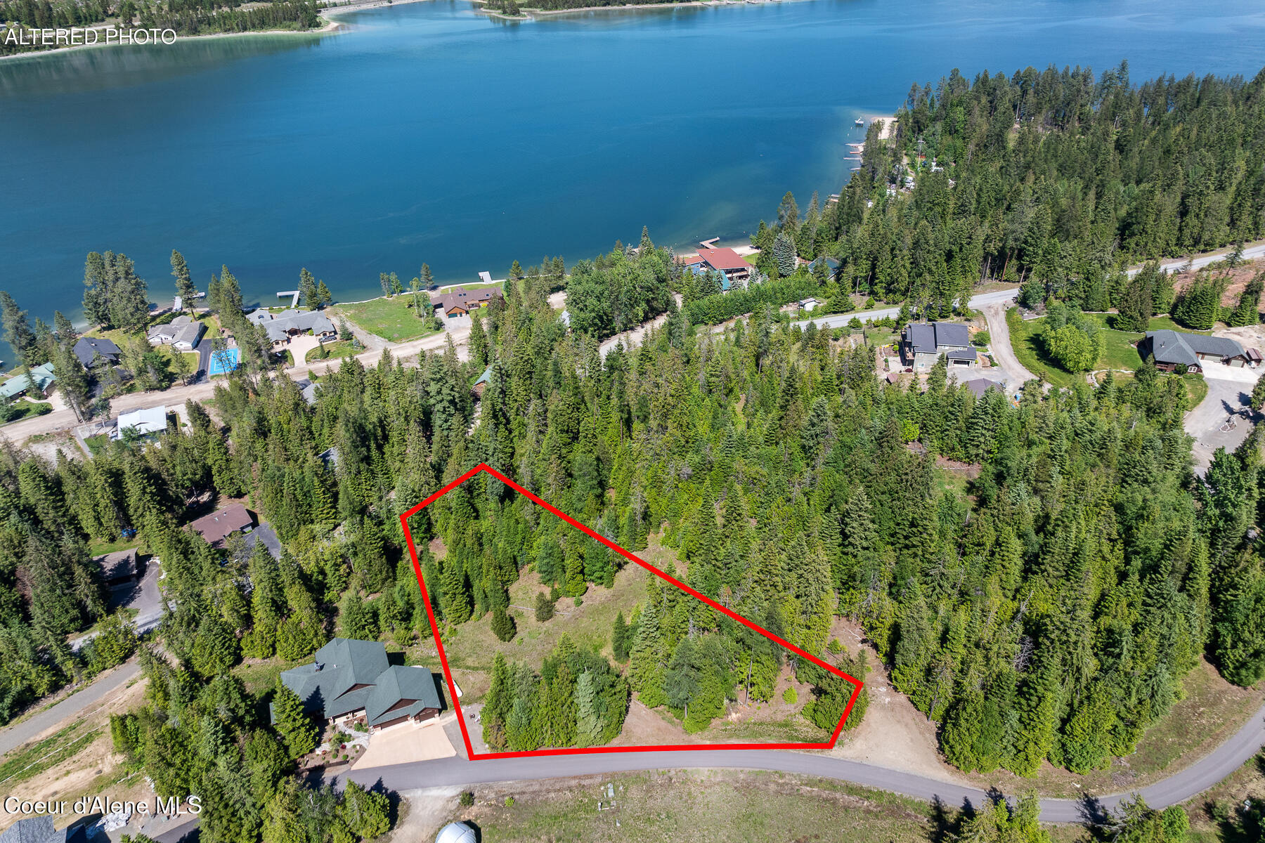 224 Buck Ridge Sagle, ID 83860 - Photo 67 of 85 Aerial_224BuckRidgeRd-6_Outlined-3