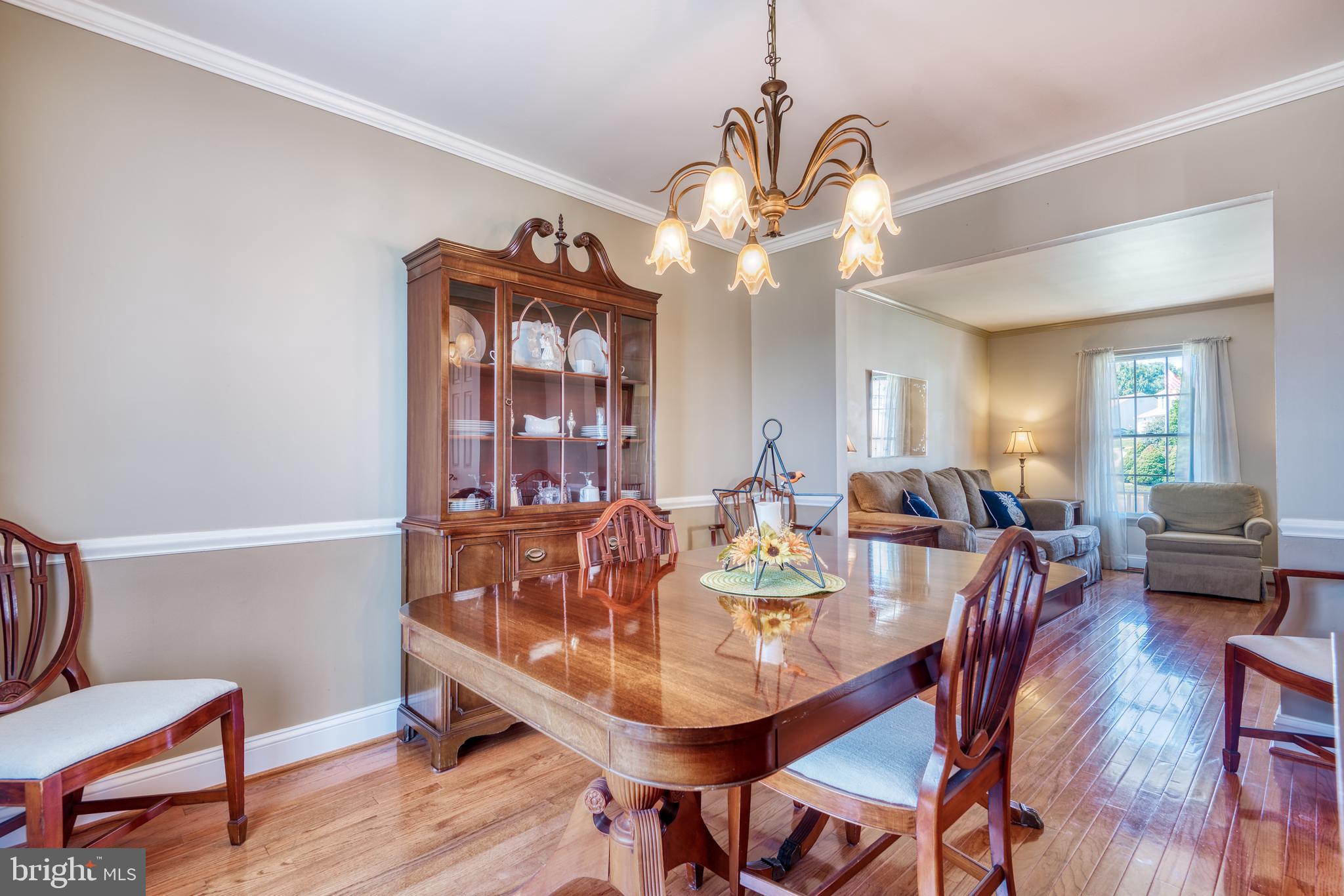 9301 Ramblebrook Road Baltimore, MD 21236 - Photo 12 of 37 Dining Room Opens to Living Room