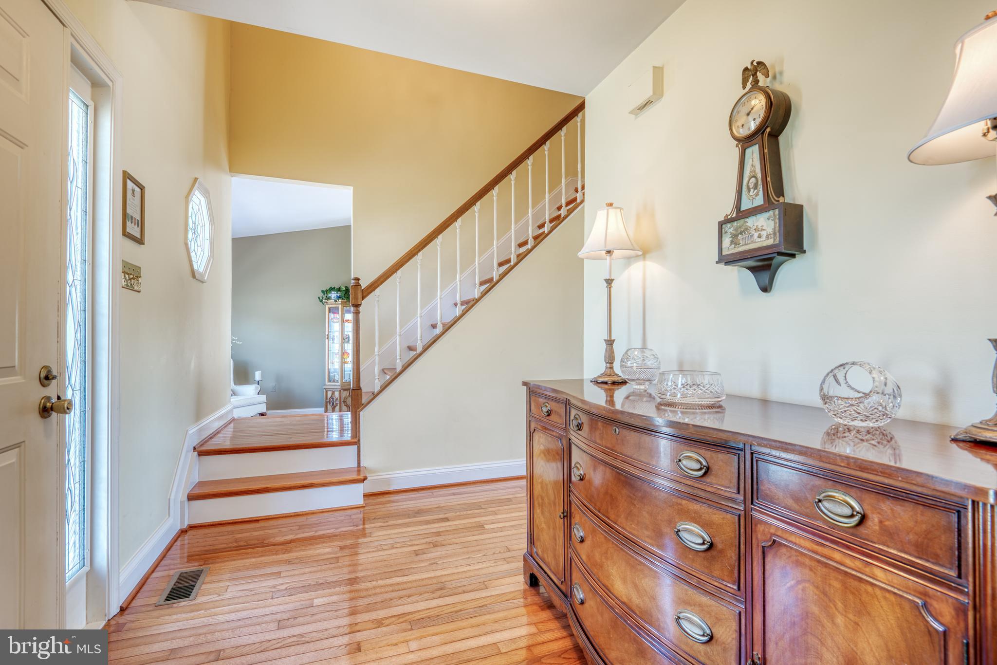 9301 Ramblebrook Road Baltimore, MD 21236 - Photo 4 of 37 Foyer with Hardwood Floors