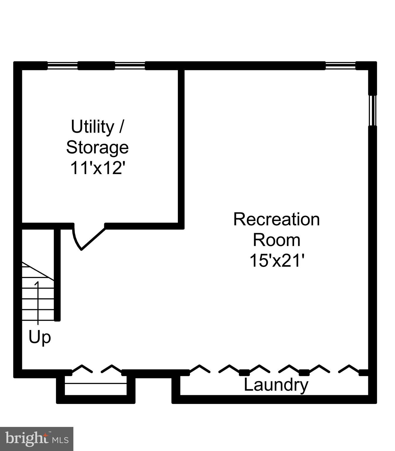 9301 Ramblebrook Road Baltimore, MD 21236 - Photo 37 of 37 Lower Level Floor Plan