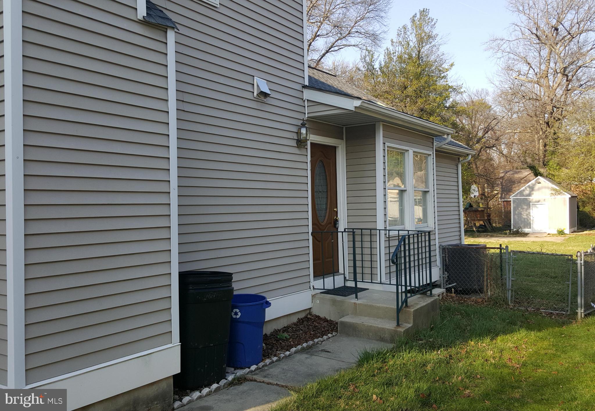 5712 Berwyn Road Berwyn Heights, MD 20740 - Photo 3 of 28 Side entrance to 2 bedroom apartment
