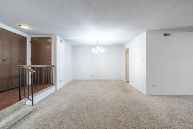 a view of empty room