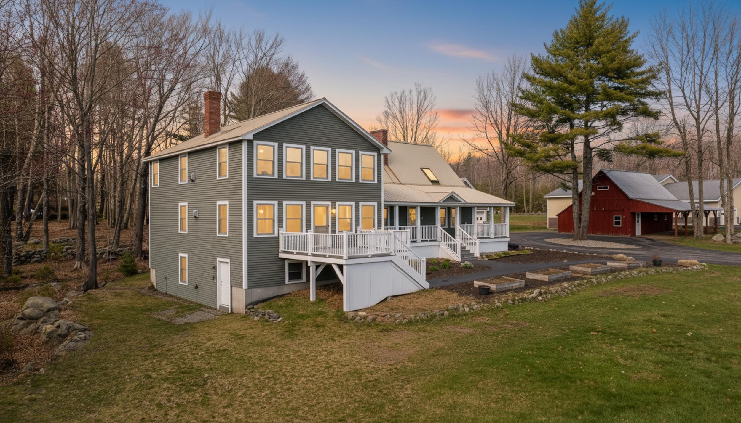 71 Maplecrest Road Parsonsfield, ME 04047 - Photo 1 of 66 1_twilight