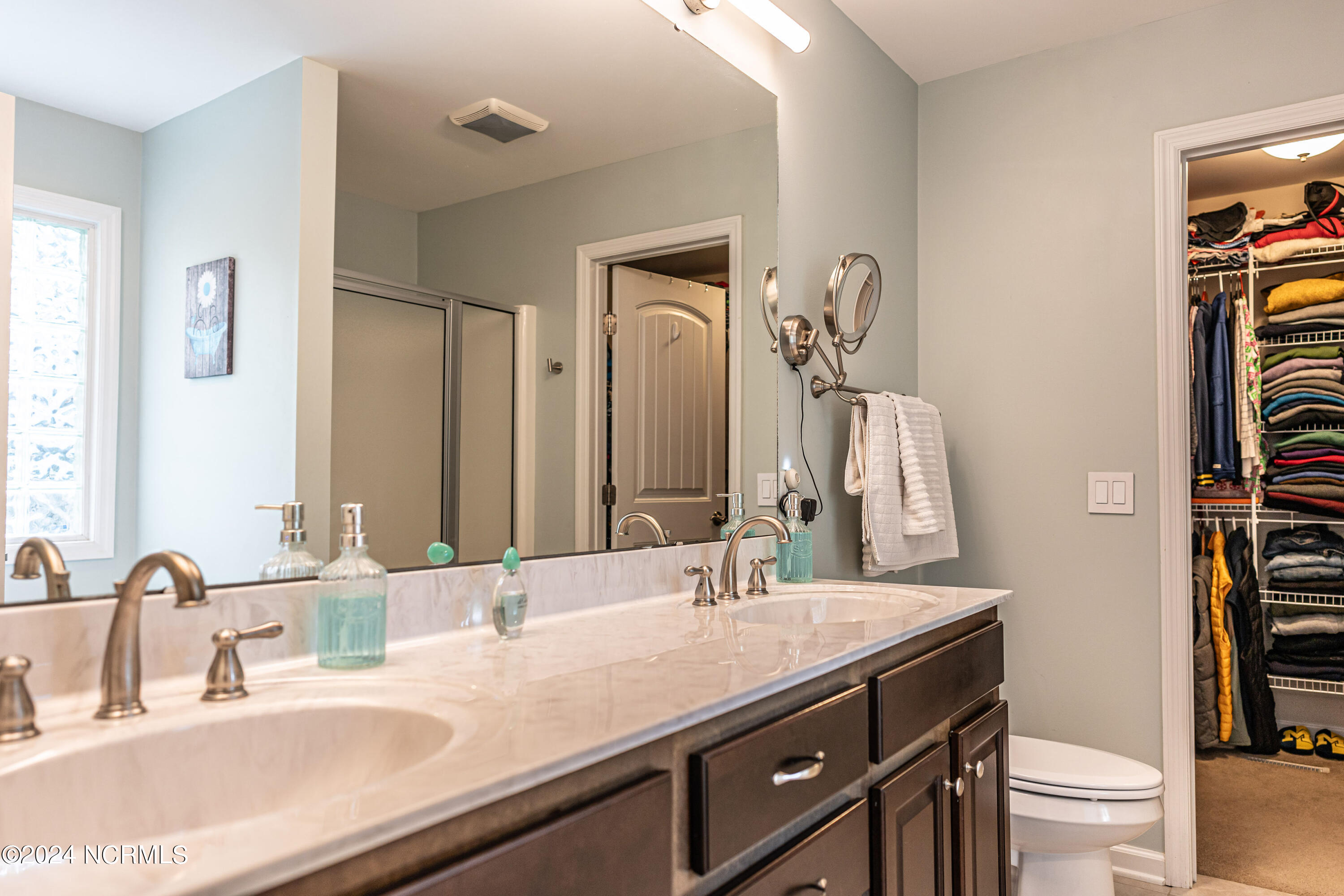 95 Rutledge Lane Pinehurst, NC 28374 - Photo 17 of 35 Double vanities in primary with cultured marble countertops