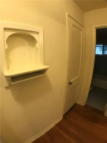 a view of a small space