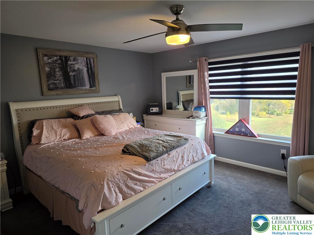 3393 Crestview Lane Walnutport, PA 18088 - Photo 39 of 68 a bedroom with a bed and a window