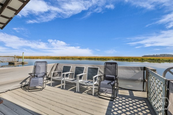 246 Oatland Island Road Savannah, GA 31410 - Photo 44 of 61 deck off dock house