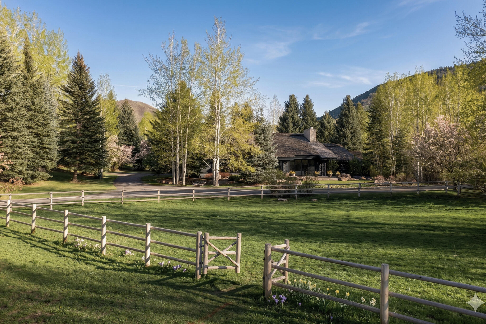 419 Juniper Road Sun Valley, ID 83353 - Photo 38 of 44 View from Barn