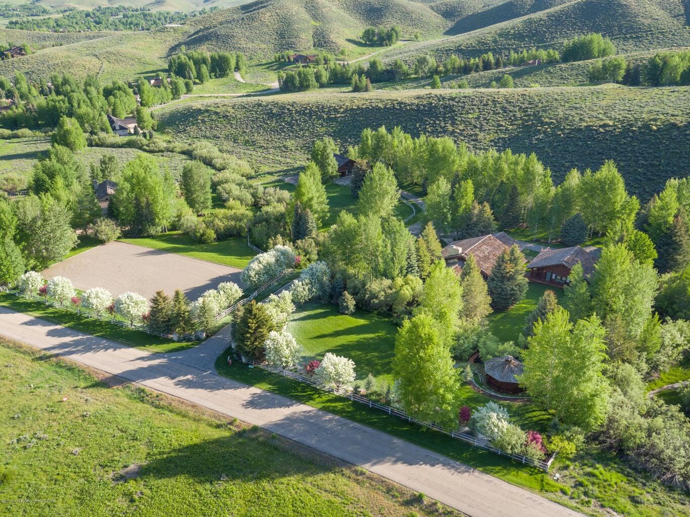 419 Juniper Road Sun Valley, ID 83353 - Photo 40 of 44 Aerial of Property Entrance