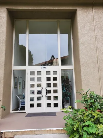 a view of front door