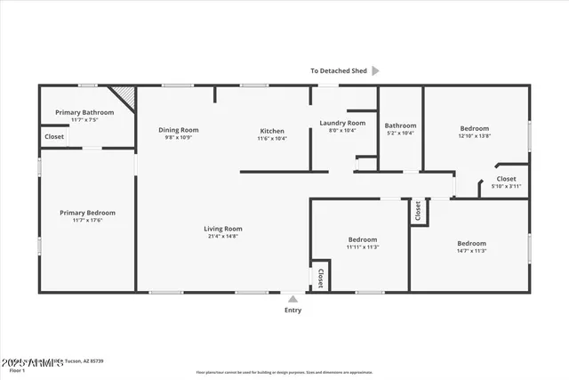 $305,000 | 16606 North Columbus Boulevard, Tucson, AZ 85739