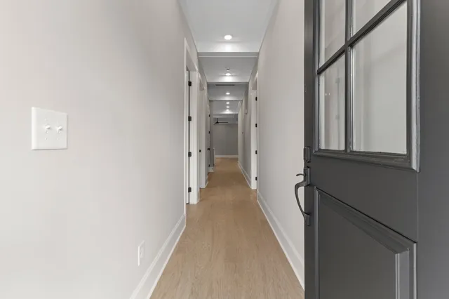 a view of a hallway