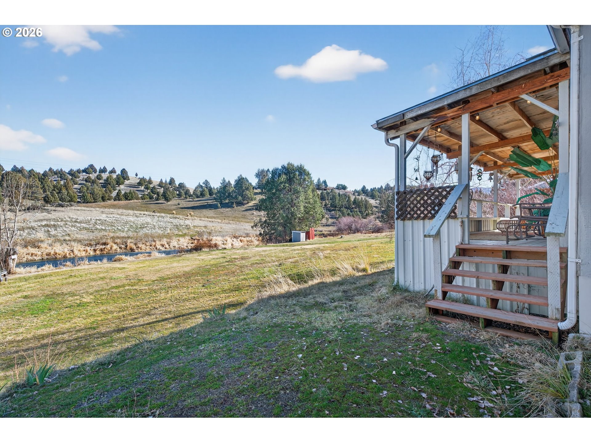 26548 County Road 74G John Day, OR 97845 - Photo 27 of 44 a view of a house with a ocean view