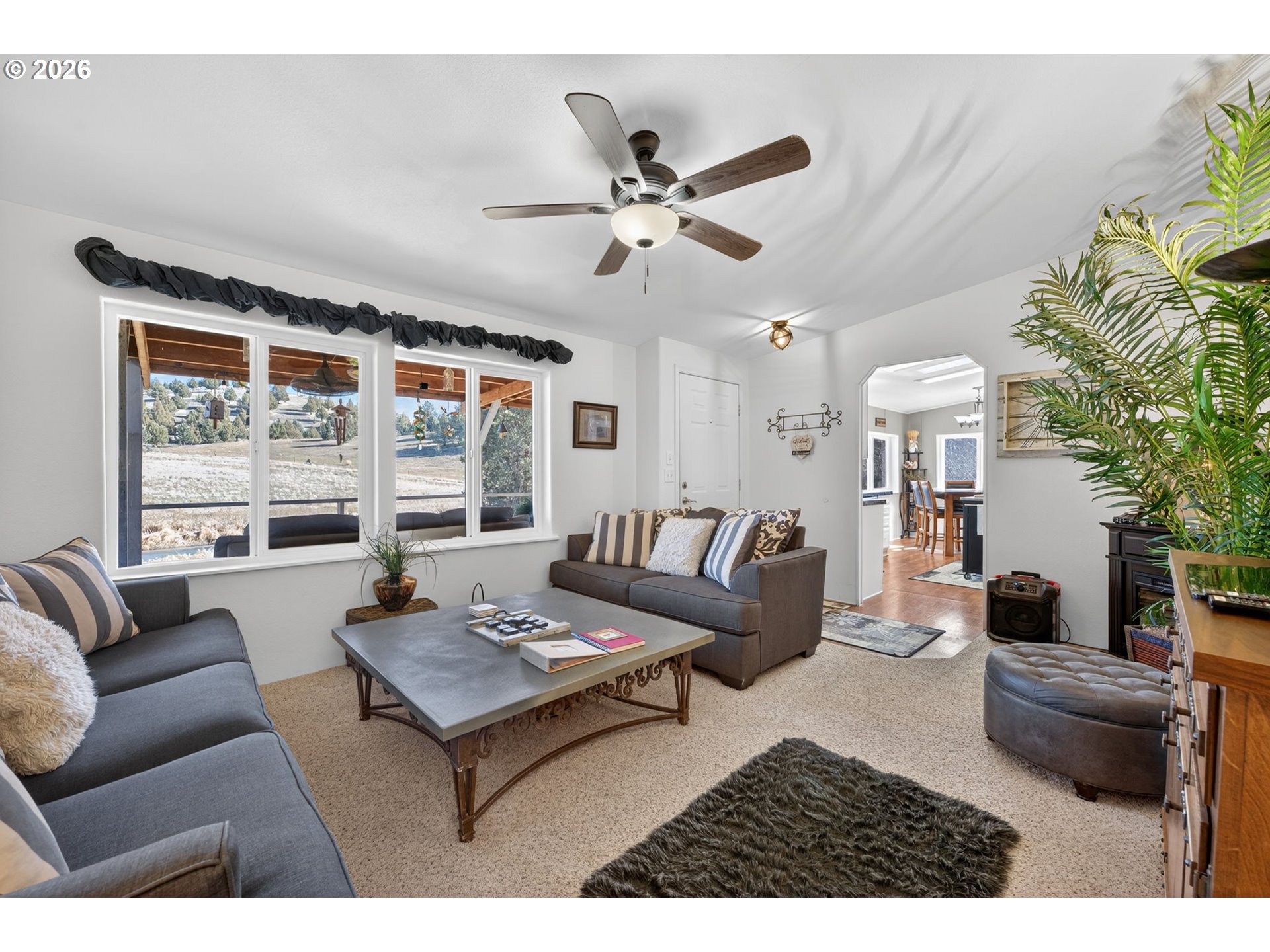 26548 County Road 74G John Day, OR 97845 - Photo 10 of 44 a living room with furniture and a large window