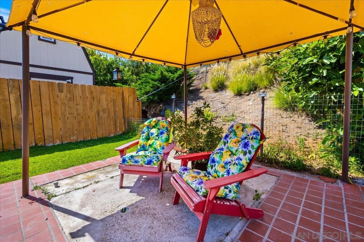 10738 2nd Street Santee, CA 92071 - Photo 37 of 52 a view of a chairs and table in backyard