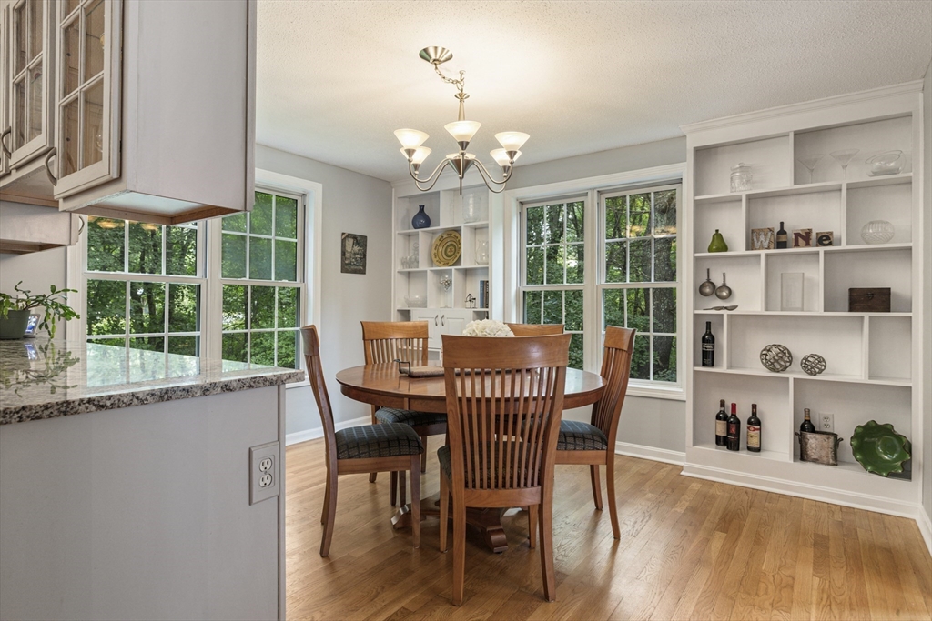 2 Gerald Avenue Millis, MA 02054 - Photo 15 of 38 a view of a dining room with furniture window and outside view