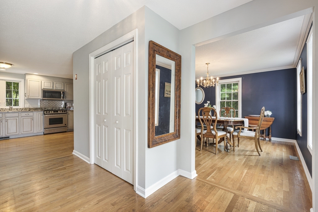 2 Gerald Avenue Millis, MA 02054 - Photo 16 of 38 a view of a dining room with furniture window and wooden floor