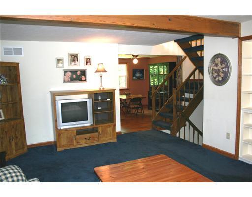 2031 Clearfork Road Bridgeville, PA 15017 - Photo 3 of 18 Living Room. The living room with built-in storage...open to the dining room...