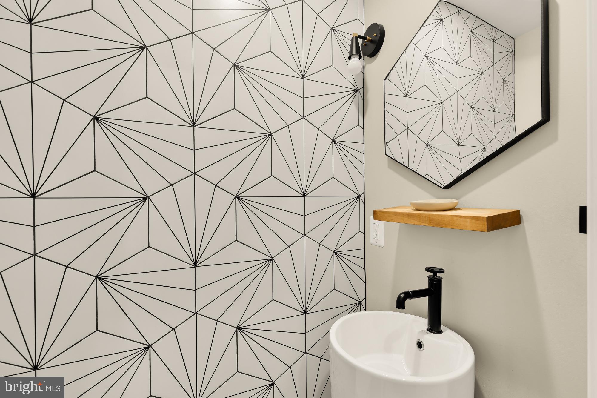 3726 Jenifer Street Northwest Washington, DC 20015 - Photo 18 of 52 Powder room on main level