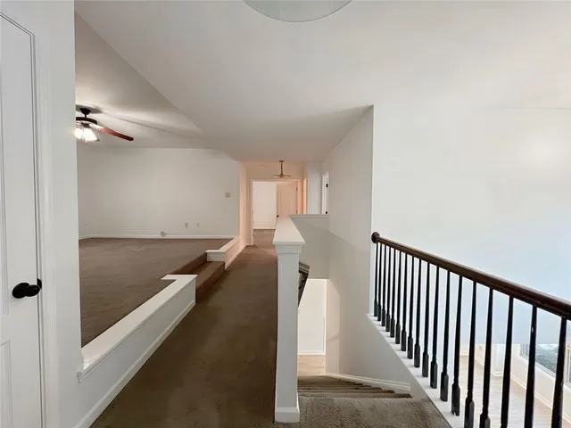 a bathroom with a double vanity sink a and mirror