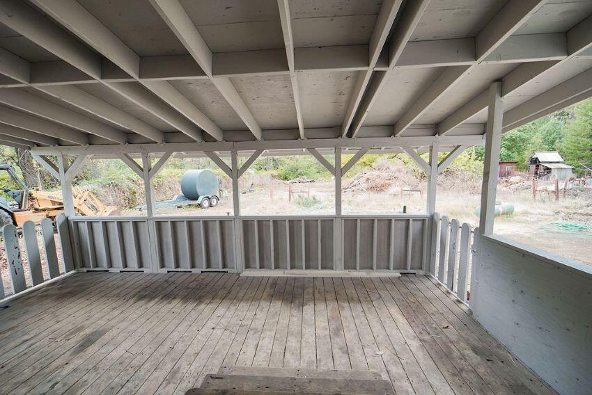 1291 Red Hill Road Junction City, CA 96048 - Photo 14 of 24 a view of outdoor space with wooden floor