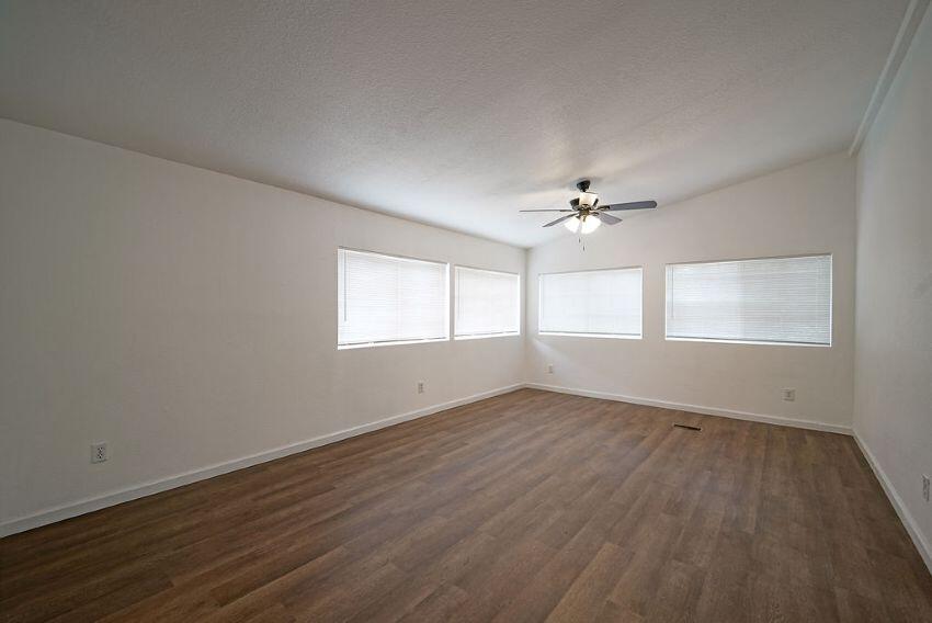 1291 Red Hill Road Junction City, CA 96048 - Photo 9 of 24 wooden floor in an empty room with a window
