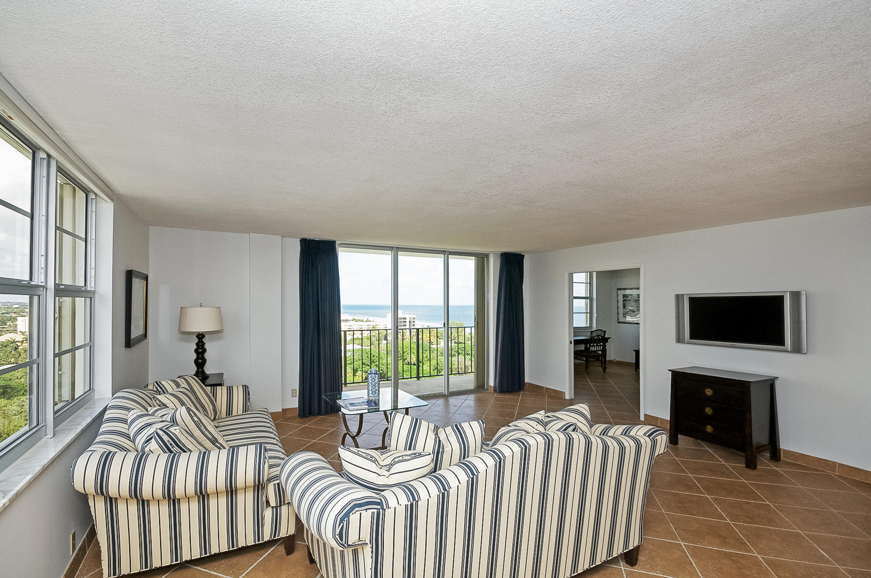 2121 North Ocean Boulevard, Unit 1602E Boca Raton, FL 33431 - Photo 14 of 64 LIVING ROOM
