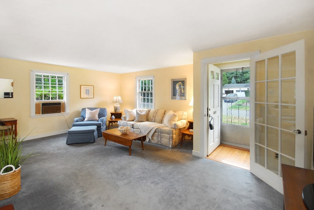 3 Sherburne Road Lexington, MA 02421 - Photo 9 of 42 a living room with furniture and a window