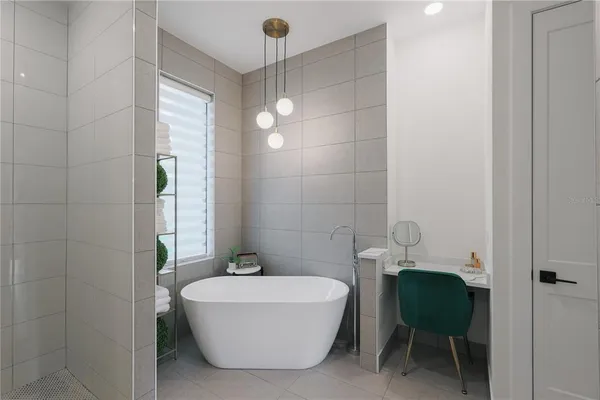 a bathroom with a sink and bathtub