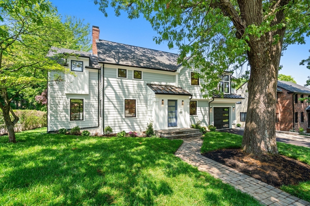 11 Ashford Road Newton, MA 02459 - Photo 2 of 41 a front view of a house with a yard