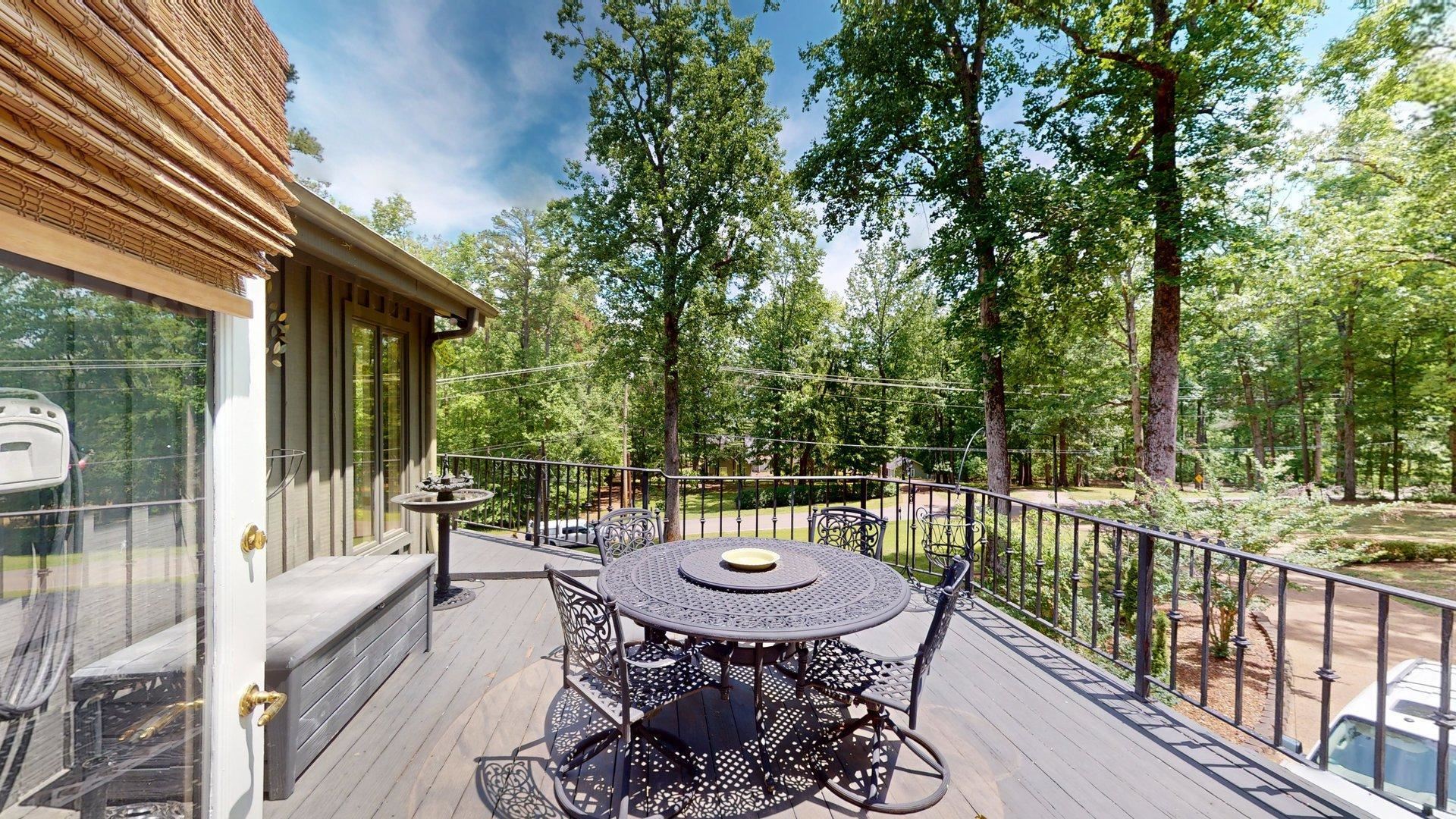 650 Caney Hollow Road Counce, TN 38326 - Photo 23 of 40 a view of a chairs and table in the balcony