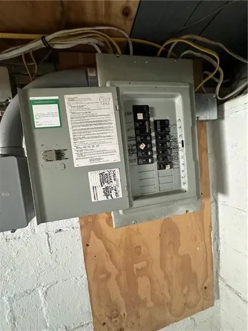 a view of water heater room