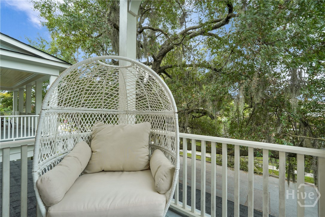 110 East 38th Street Savannah, GA 31401 - Photo 40 of 63 Primary suite balcony