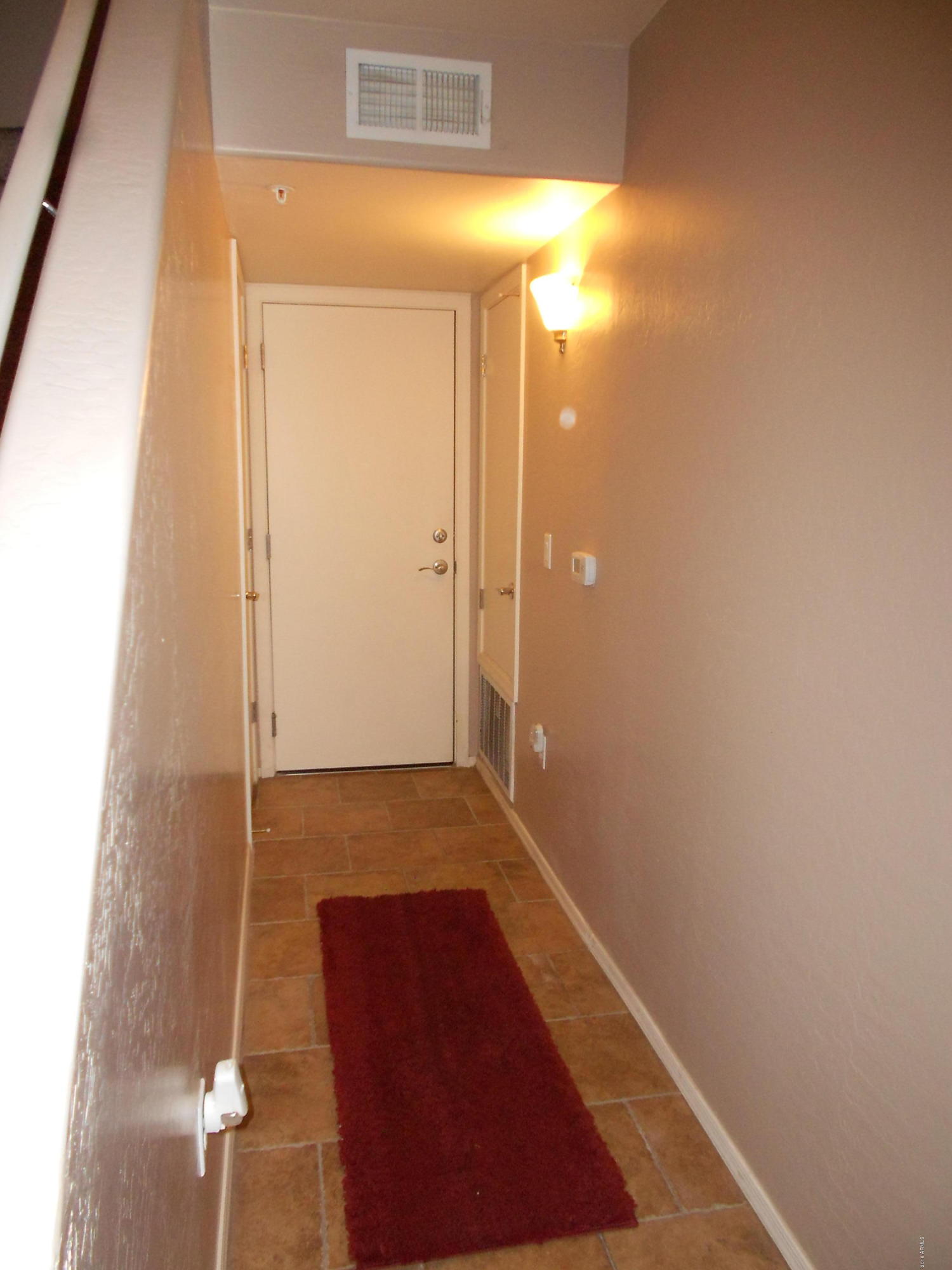Downstairs Hallway to Garage