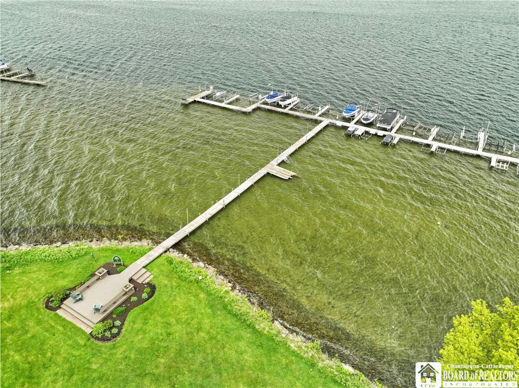 4406 West Lake Road, Unit 24 Chautauqua, NY 14757 - Photo 39 of 42 Dock and boat slips. Dock Slip #26 included with