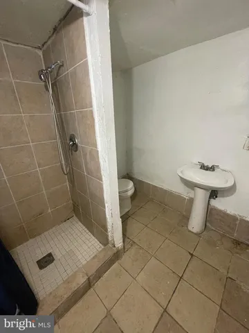 a bathroom with a sink and toilet