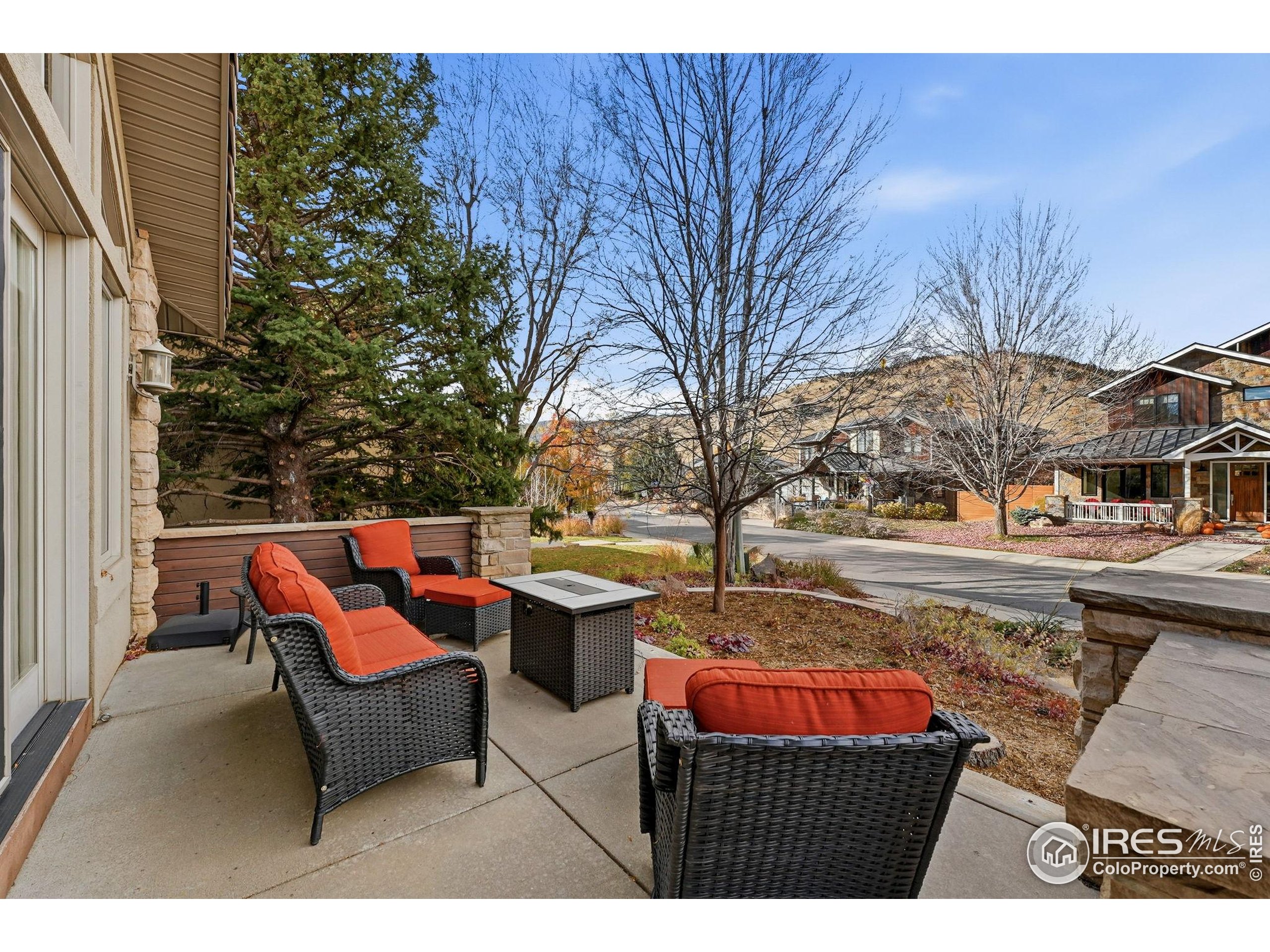 4840 6th Street Boulder, CO 80304 - Photo 38 of 48 a view of outdoor space with seating area
