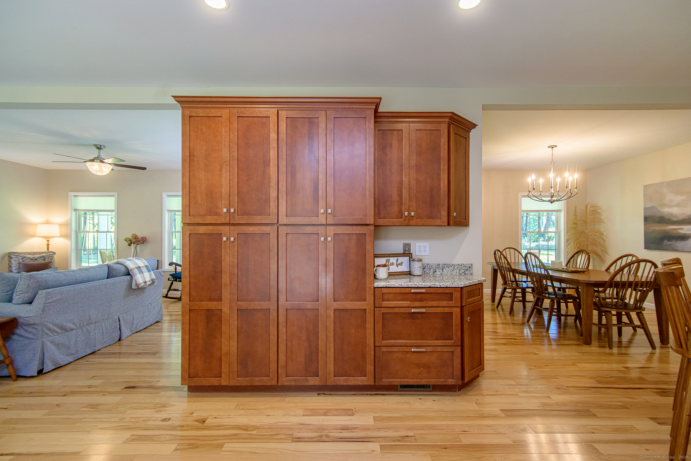 189 Center Road Woodstock, CT 06281 - Photo 20 of 40 a view of kitchen with cabinets and wooden floor